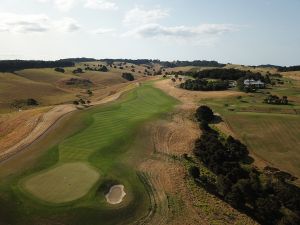 Kauri Cliffs 1st Aerial Green Back